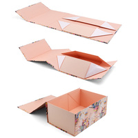 Ruban d'emballage pour vêtements et chaussures en carton rigide, avec logo en feuille d'or laminée, imprimé en sérigraphie CMYK 4 couleurs, personnalisé et de luxe