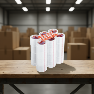 Cinta de Embalaje Transparente Vevor de 3 Pulgadas x 65 Yardas, 2.7 Mil, Adhesiva para Sellado de Cajas - Product Image 2