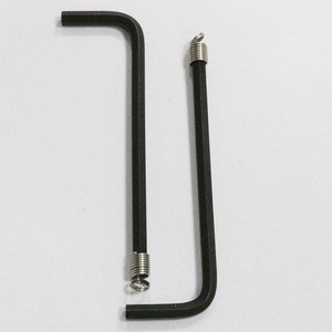 Clé hexagonale 2.5mm 3mm avec poignée outils de quincaillerie à ressort clé à douille en forme de L avec outil de quincaillerie à vis hexagonale Allen à ressort - Product Image 3