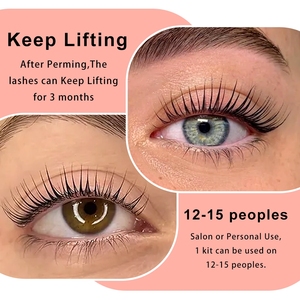 Kit de rehaussement de <span class=keywords><strong>cils</strong></span> pour usage professionnel en salon de beauté, lotions véganes, kit de permanente de <span class=keywords><strong>cils</strong></span> longue durée - Product Image 5