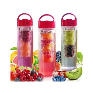 ร้อนขายพลาสติกไฮโดรเจนอัลคาไลน์เครื่องกำเนิดไฟฟ้าน้ำแร่ Infuser ขวดน้ำ