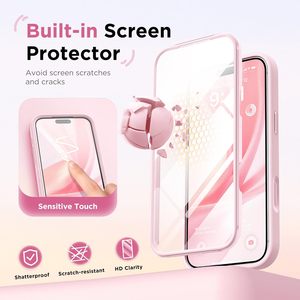 <span class=keywords><strong>เคส</strong></span>แม่เหล็ก BERFY สำหรับ 17 Pro Max พร้อมฟิล์มกันรอยกระจกในตัว ป้องกันกล้อง กันกระแทก ดีไซน์ครอบคลุมทั้งตัว - Product Image 2