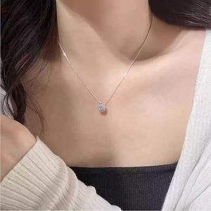 Collier chaîne clavicule à la mode et haut de gamme en argent pur S925 - Product Image 3