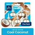 Glade PlugIns Cool Coconut Scented <b>Oil</b> Refills Limited Edition 5-Pack Air Freshener for <b>Reed</b> <b>Diffusers</b> - Product Image 4