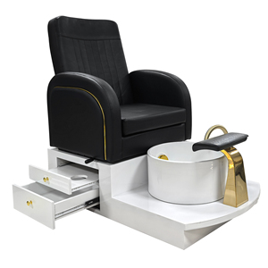 Silla de pedicura moderna de lujo de alta calidad para salones de uñas pedicura Spa de pies con asiento ajustable y respaldo para Nail Techs - Product Image 6