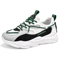 Chaussures de sport décontractées respirantes pour hommes, semelle épaisse et souple, antidérapantes, mode été/printemps, baskets de course pour étudiants et activités de plein air