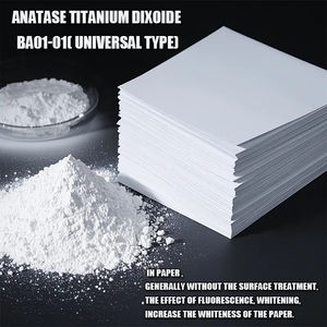 B101-C NANO anatase ไทเทเนียมไดออกไซด์เกรดอุตสาหกรรม (TiO2) 98% ความบริสุทธิ์25กก./ถุงบรรจุภัณฑ์กระจายความเข้ากันได้ดีกับ - Product Image 3