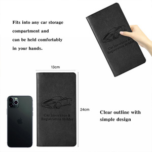 ซองใส่เอกสารรถยนต์ หนัง PU สำหรับเก็บ<span class=keywords><strong>ประกัน</strong></span>รถ ทะเบียนรถ บัตร<span class=keywords><strong>ป</strong></span>ระชาชน และใบขับขี่ - Product Image 4