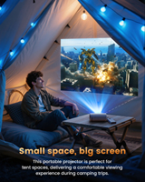 Vente chaude, projecteur intelligent mini Q8, système Android Full HD 720P, 4K Wifi, mini projecteur portable BT WIFI