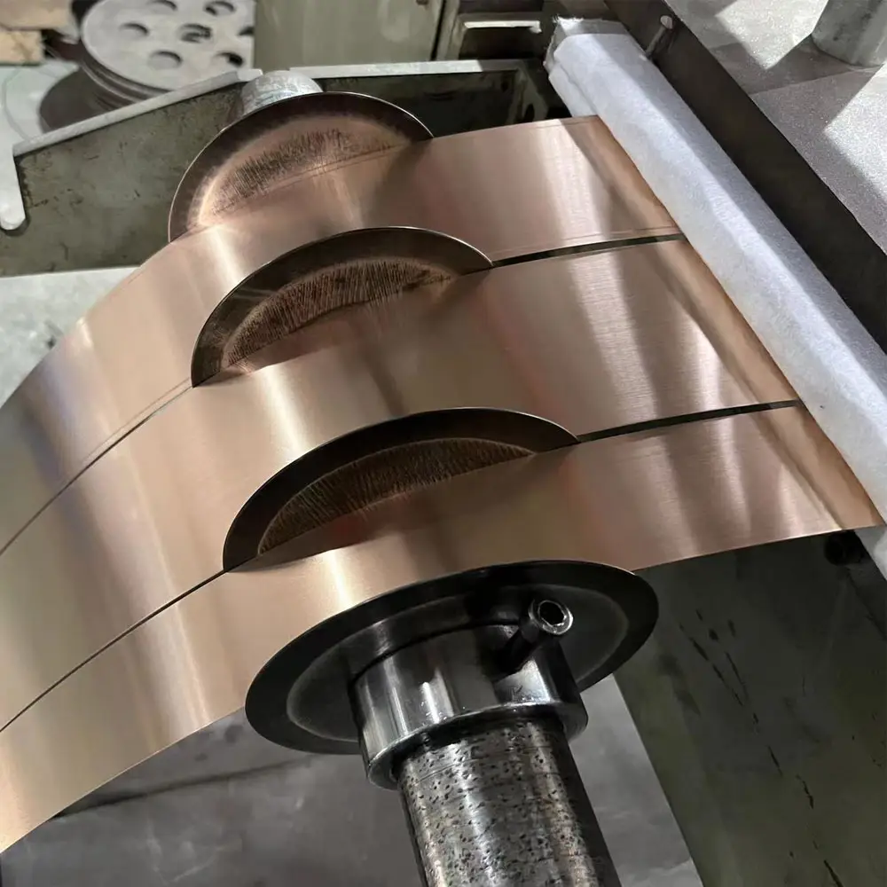 Beryllium Copper strip C17200 nickel Strip Coil Copper Tapes for Industrial Application