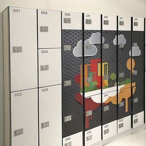 Cartmy مقاومة للماء مركز اللياقة البدنية صالون رياضي خزانة - Product Image 4