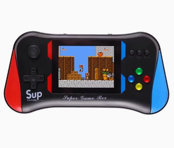 Joueur unique, une seule poignée, Rouge et Bleu.