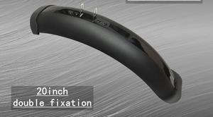 Garde-boue avant et arrière pour vélo électrique 20 "x 4.0 26" x 4.0 24 "x 4.0 Fat Tire Snow Bike Tire Fender - Product Image 6