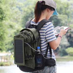 Hiking Solar <b>Backpack</b> 30-<b>40L</b> Waterproof Polyester High Efficiency 6.5W USB Charger CE/ROHS Certified for Digital GSP-611 S - Product Image 5