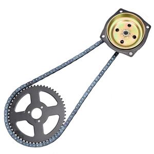 <span class=keywords><strong>Kit</strong></span> d'embrayage en acier 6T avec cloche de boîtier + chaîne T8F + pignon 54T pour quad de poche 49cc, moto tout-terrain, VTT - Personnalisé en usine - Product Image 3
