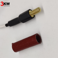 Sensor de temperatura de termopar de tres hilos de precisión personalizado PT100 y NTC para cafetera con diseño de tornillo