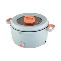 Poêles à barbecue de 4 litres de qualité personnalisée OEM mini marmite multicuiseur à vapeur électrique polyvalent marmite de cuisson multi électrique