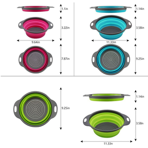 Over the <b>Sink</b> Colanders Kitchen <b>Sink</b> Fruit Strainer <b>Basket</b> Extendable Eco-Friendly TPR+PP Plastic Sustainable Kitchen Filter - Product Image 3