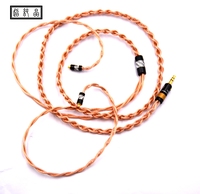 Câble audio coaxial torsadé tri-bande mixte Harmony pour écouteurs, combinaison de mise à niveau, cuivre OCC 0,78 mm MMCX, pour moniteur et lecteur DVD