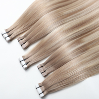 Extensions de cheveux indiens vierges Remy 100 % naturels, double trame, cuticules alignées, bruts, teints chimiquement – Meilleures ventes