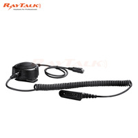 Headset helm interkom sepeda motor portabel, headphone helm Intercom sepeda motor portabel kualitas tinggi, antarmuka 3.5mm, headphone Built-In untuk panggilan yang jelas