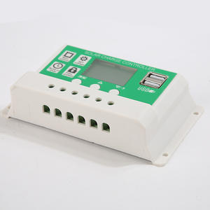 Controlador solar inteligente PWM Salida USB dual 12V/24V 10A 20A 30A Batería de litio Controlador inteligente de carga y descarga - Product Image 2