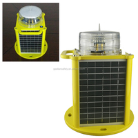 Lanternes marines à LED à commande à distance alimentées par énergie solaire GPS, 256 caractères, lanterne de navigation maritime