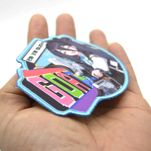 Hot bán in ấn kỹ thuật số các bản vá lỗi thiết kế thời trang tùy chỉnh thương hiệu Logo thêu các bản vá lỗi với móc và vòng lặp - Product Image 4