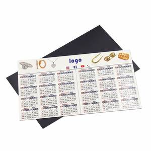 Calendrier aimanté pour réfrigérateur, promotionnel, personnalisé, immatériel immobilier, directement de l'usine, pas cher, 2025 2026 - Product Image 1