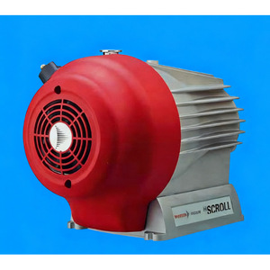 Bomba de Vacío Industrial Pfeiffer HiScroll18, Motor Trifásico de 1 HP, Conexión de Brida, Fuente de Alimentación Eléctrica - Product Image 4