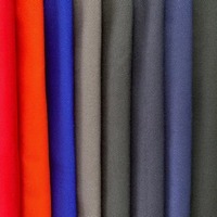 Fil à tricoter Tc80/20 21*21 2/1 sergé 180GSM 150cm, tissu uni teint doux pour vêtements de travail, marché marocain