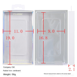 Cao cấp cửa sổ trong suốt bao bì hộp cho <span class=keywords><strong>Apple</strong></span> Samsung Huawei phổ sản phẩm điện tử Trường hợp bao bì hộp bán buôn - Product Image 2