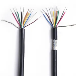 Kabel instrumentasi 2 4 6 8 10-core 28 26 24 22 20 18 AWG kabel dan kabel listrik konduktor tembaga