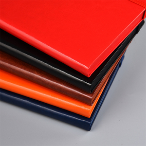 Sổ tay bìa cứng da PU tùy chỉnh logo bán buôn, 100 tờ, khổ <span class=keywords><strong>A5</strong></span>, có dây thun, khuyến mãi, dùng cho văn phòng - Product Image 3