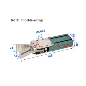 Vente en gros de pinces de moulage pour bras robotisé JD-1615S JD-1615D, manipulateur pneumatique à simple/double action - Product Image 5