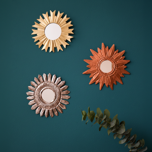 Metal Sacred Milagros Mirror <b>Heart</b> Sacred <b>Heart</b> Vintage Frame Wall Hanging <b>Decor</b> european - Product Image 1