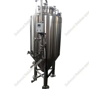 Fermentador personalizado 120L 1.2HL con camisa FV Unitank/fermentador para la venta cerveza cónica que elabora el precio barato tanque de fermentación