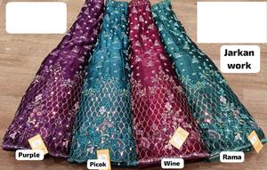 Lehenga Choli pour femmes festives au sol pour Diwali Party Wedding Prom Graduation - Product Image 3
