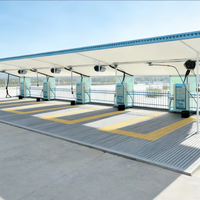 Station de lavage de voitures automatique en libre-service 24h/24, machine de lavage de voitures sans assistance, paiement par carte Visa