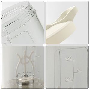 Taza Eléctrica Autoagitadora Portátil de Plástico Personalizada de 400 ml para Café - Product Image 5