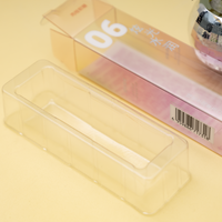 Boîte d'emballage plate pliable personnalisée en PET pour gloss à lèvres