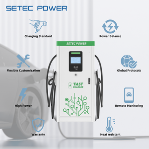 Chargeur de voiture électrique rapide DC UL OEM 60kW/90kW/120kW, station de recharge de véhicule électrique - Product Image 3