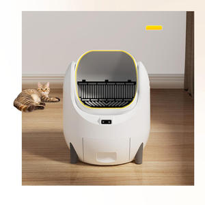 Bac à litière autonettoyant pour chat, espace intérieur de 80L, bac à déchets de 15L, commande par application, <span class=keywords><strong>robot</strong></span> pour plusieurs chats - Product Image 3