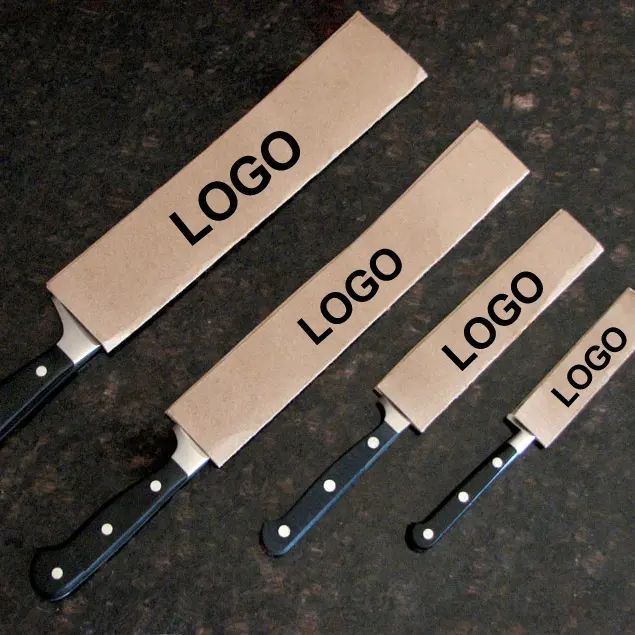 Пользовательская заточка лезвия для бритвы защитный чехол для ножа с логотипом