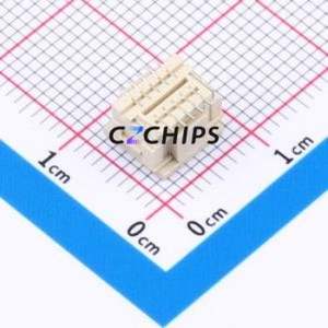 HC-SHC-2*5PLT-05 Wire-to-Board Pin Header SMD,P=1mm Connector 2x5P 1mm Vertical Mount 10P - Product Image 2