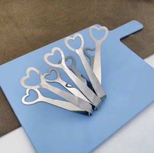 DFT06-6 Accessoires de cuisine, Cadeaux promotionnels personnalisés, Gadgets pour boissons froides, Pinces à glace et à sucre en acier inoxydable - Product Image 1