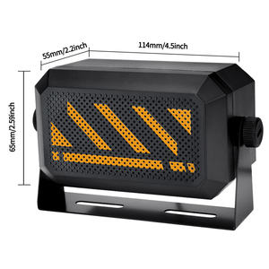 Altavoz Externo para Radio Móvil ABBREE KES-<span class=keywords><strong>3</strong></span> PRO, Conector de <span class=keywords><strong>3</strong></span>.5mm, Largo Alcance, Sonido Nítido, Compatible con la Mayoría de Radios CB y Radios Móviles - Product Image 2