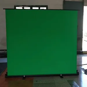 배경 접이식 크로마 키 패널 게임 스튜디오 상승 녹색 화면