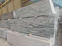 TY Shandong Granit Gris Blanc Naturel Écologique Moderne, Petite Dalle Brossée, Solution Complète pour Plans de Travail de Cuisine de Villa et de Parc
