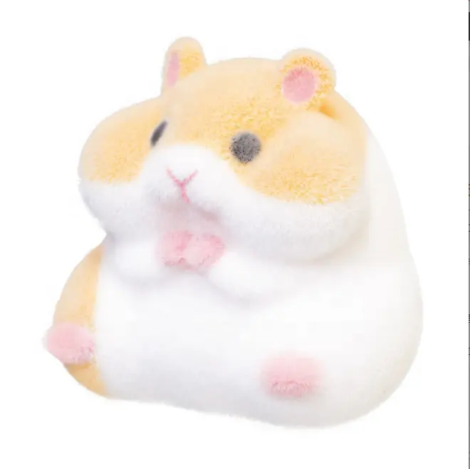 Đồ Chơi Con Nhộng Búp Bê Nhồi Bông Hamster Mềm Màu Sữa Dễ Thương Dễ Thương Đồ Chơi Gashapon Bóp Giảm Căng Thẳng